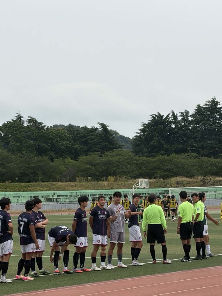 Kusf 클럽챔피언십 2026 축구(남) 남부지역 예선에서 고배를 마셨다. 4번째 첨부파일 이미지
