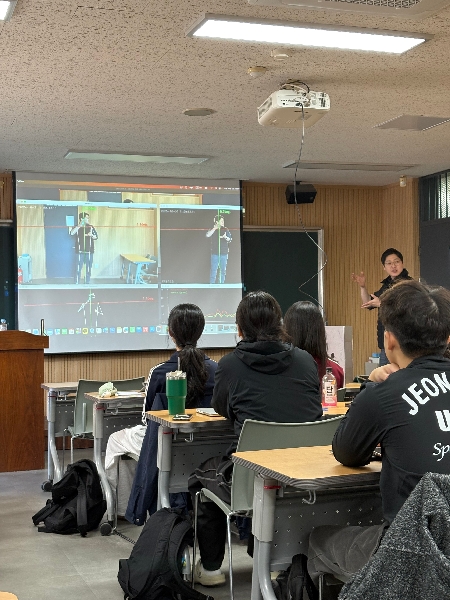 빅데이터 특강 — “경기력 향상을 위한 데이터 활용 및 첨단 기술 적용 사례” 대표이미지