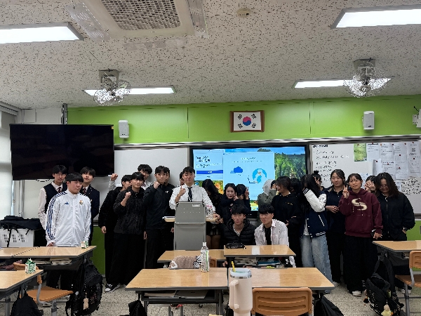 전주제일고 학생 대상 「대학생 진로멘토링」 및 스포츠과학과 소개 실시 대표이미지