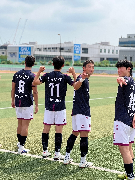 Kusf 클럽챔피언십 2026 축구(남) 남부지역 예선 2승 쾌거 대표이미지
